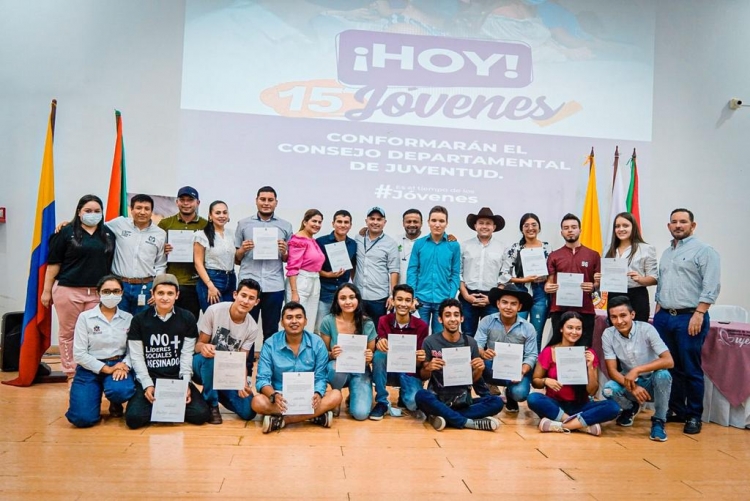 Se posesionaron los 15 miembros del Consejo Departamental de Juventud en Casanare