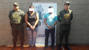 Pareja de extorsionistas fueron capturados en Yopal