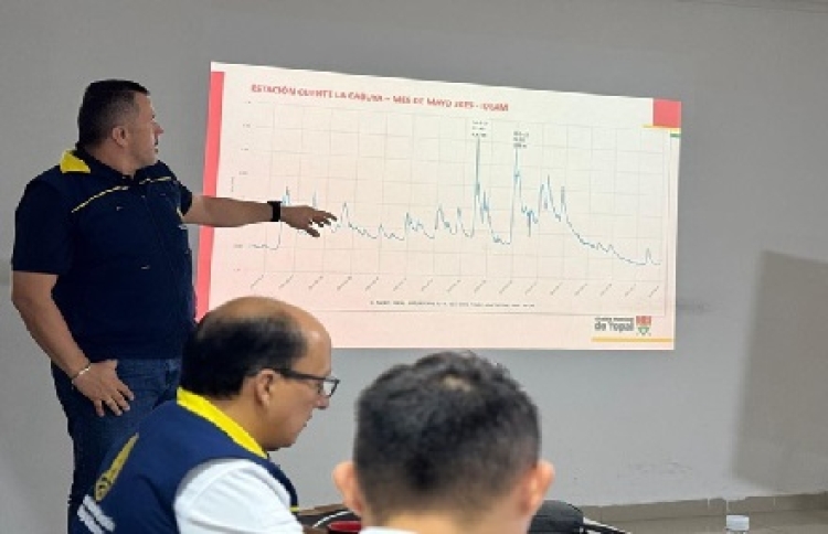 Yopal evaluó temas de seguridad para la reducción del riesgo de desastres
