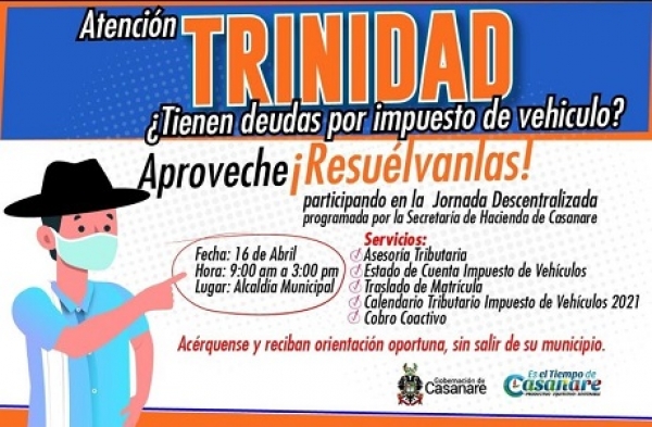 Hoy en Trinidad, jornada descentralizada de servicios