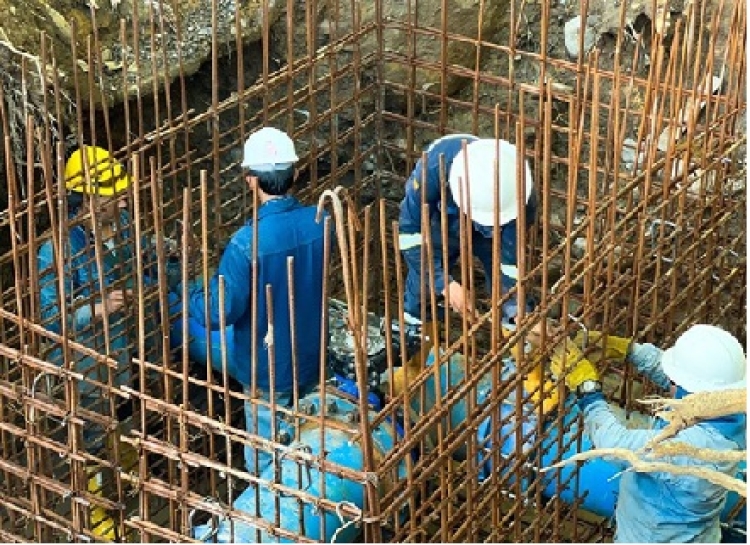 Línea de conexión entre La Tablona y la planta de acueducto presenta un avance del 95 por ciento