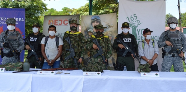 Capturado presunto tercer cabecilla del GAO-r Subestructura 28 en Támara