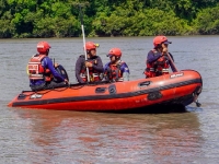 Continúa la búsqueda de la persona desaparecida en el Río Upía