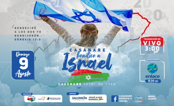 Mañana se realiza la cuarta edición del evento Casanare bendice a Israel