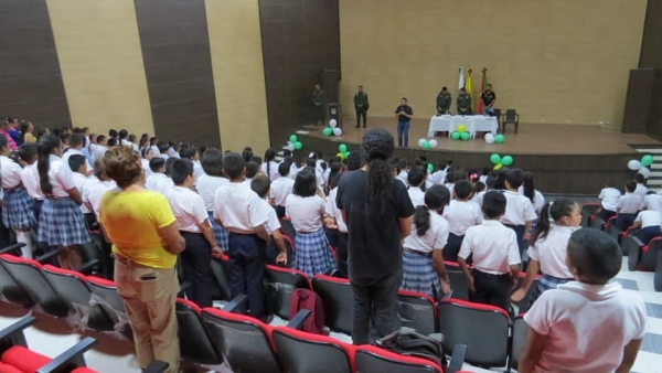 Estudiantes de Tauramena recibieron orientación en la prevención de consumo de drogas