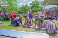 Familias afectadas por el vendaval en Nunchía, ya recibieron ayudas humanitarias