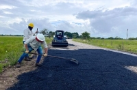 Finalizan obras críticas en puntos críticos de la vía a Punto Nuevo