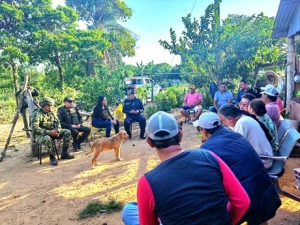 Encuentro de Seguridad y Convivencia Ciudadana en la vereda La Sequi