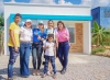 Doce familias yopaleñas recibieron la llave de su vivienda nueva