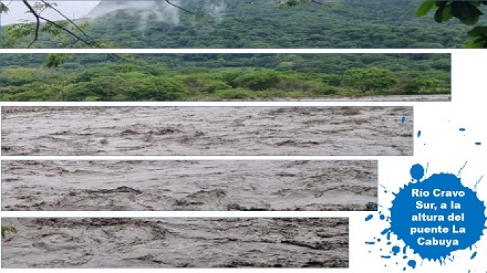 Cauce del Río Cravo Sur se encuentra por encima de los niveles establecidos