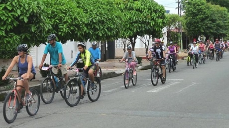 Hoy Día sin carro y sin moto en Yopal