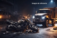 En la vereda La Barquereña motociclista pierde la vida luego de estrellarse con un tracto camión