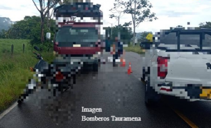 Menor de edad perdió la vida cuando la motocicleta en la que se movilizaba colisionó contra un camión