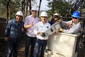 inició modernización del alumbrado público en Yopal