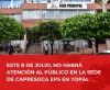 Hoy viernes no habrá atención al público en la sede de Capresoca en Yopal