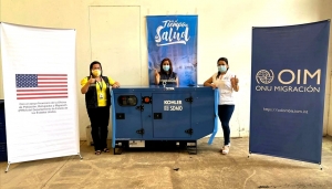 Casanare recibió una planta eléctrica para el proceso de conservación de vacunas contra la Covid-19, Sarampión y Rubéola