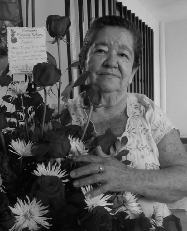 Condolencias por el fallecimiento de la señora Amparo Vargas