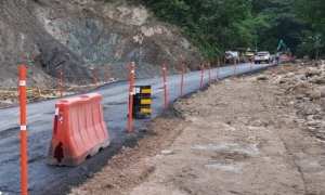 Habilitan paso a un carril en el sector Las Lajas de la vía que comunica a Sogamoso con Aguazul con restricción de horarios