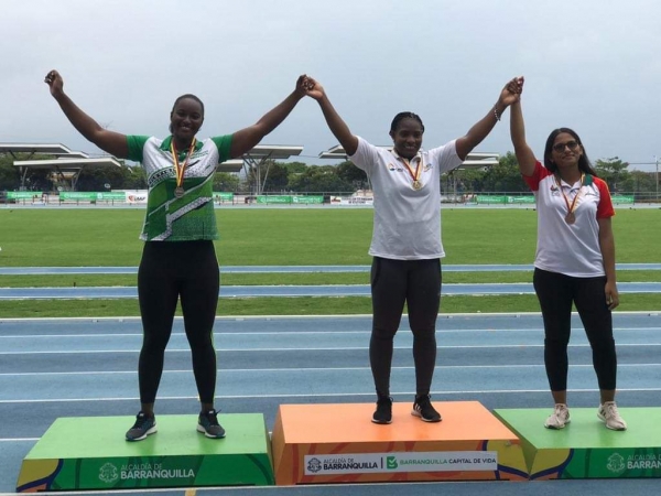 Atleta casanareña logró medalla de bronce en Grand Prix Katherine Ibarguen