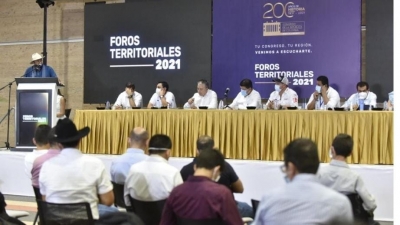 Gestionar recursos para los estudios y diseños de la doble calzada Sogamoso-Aguazul, uno de los compromisos del presidente del Senado