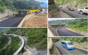 Invías abrió paso temporal de vehiculos en el sector Chorro en la vía Sogamoso-Aguazul