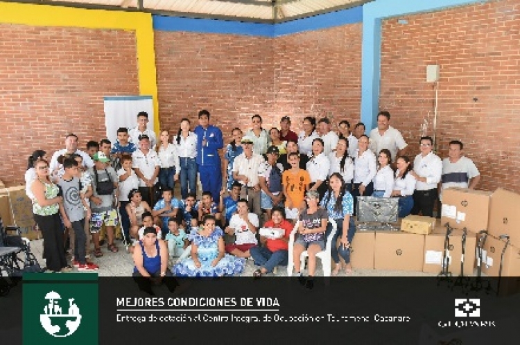 GeoPark impulsa el desarrollo inclusivo en Tauramena con donaciones para personas con discapacidad.