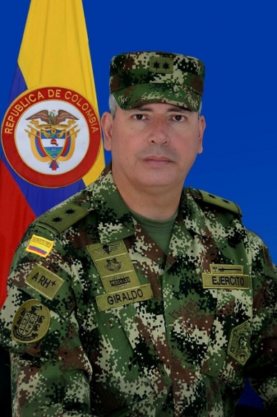 Continúa el BG Giraldo como comandante de la Octava División del Ejército