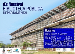 Biblioteca Pública Departamental abrió sus puertas
