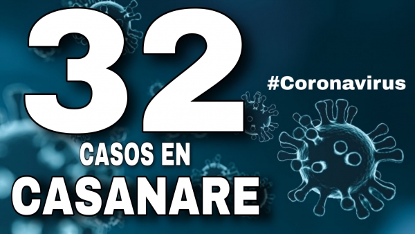 ATENCIÓN: 6 casos nuevos positivos. Casanare llegó a 32 contagios por Coronavirus