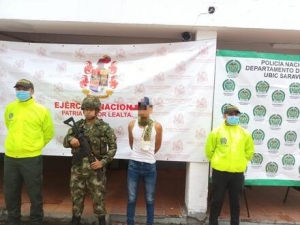 Capturado presunto integrante de red de apoyo del ELN en Saravena