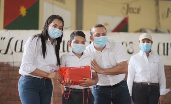 500 estudiantes casanareños podrán continuar su formación desde casa gracias al trabajo conjunto entre la alcaldía de Tauramena y Geopark