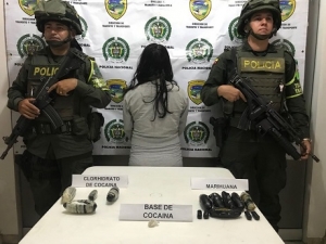 En un bus fue capturada una mujer que traía drogas para Yopal