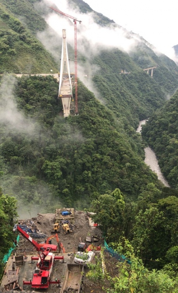 Vía Bogotá – Villavicencio durante 2 horas estará cerrada por implosión del puente Chirajara