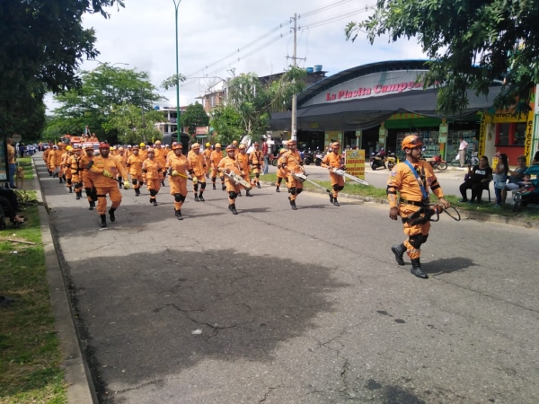 Entregan dotación a organismos de socorro en Casanare