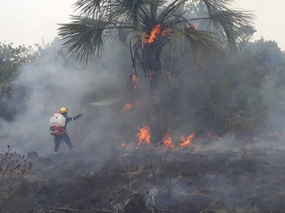Un hombre murió intentando extinguir incendio en cerro Buenavista de Yopal