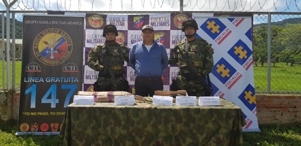 En Paz de Ariporo fue capturado alias Pija, cabecilla de GAO residual en el Cauca y Casanare