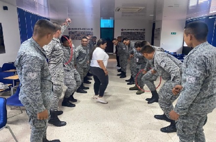 Charlas sobre prevención del consumo de alucinógenos aterrizaron en la Fuerza Aérea