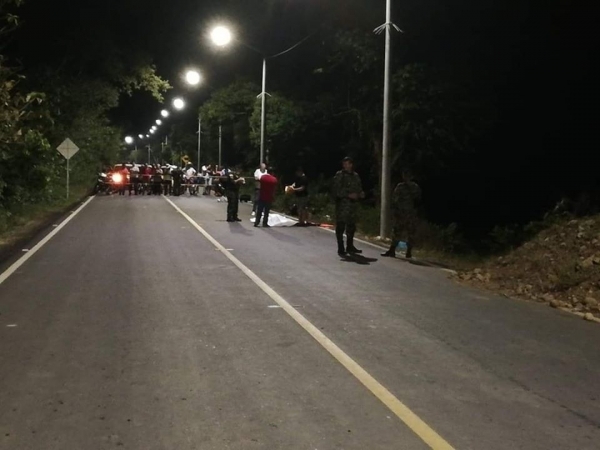 Motociclista murió al chocar contra un poste en Trinidad