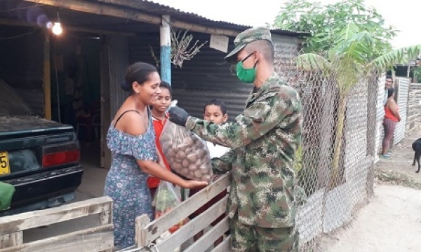 Corazones humanitarios en medio de la pandemia