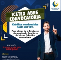 Convocatoria MinDefensa y el Icetex: Créditos educativos condonables en un 90%