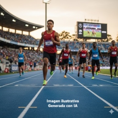 Villavicencio estrena pista atlética con Panamericano U20