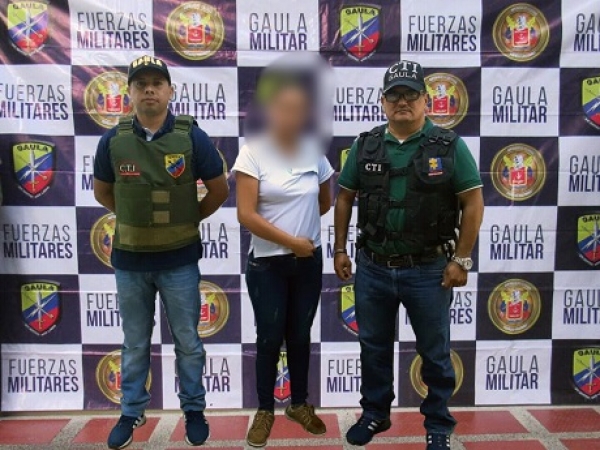 Capturada mujer que cobraba extorsiones de los Garbanzos