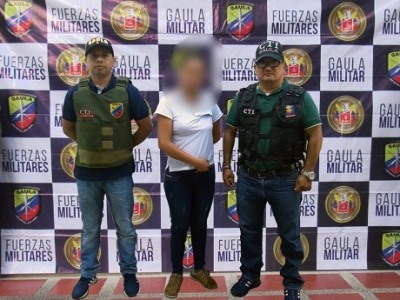 Capturada mujer que cobraba extorsiones de los Garbanzos