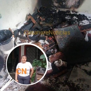 “Me quedé sin ropa”: mujer víctima de un incendio en su vivienda en Yopal