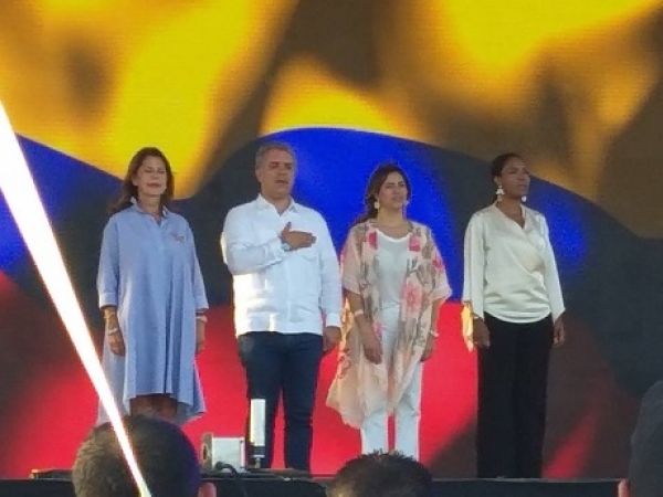 La gran conmemoración del Bicentenario en Pore, tuvo fallas en el protocolo