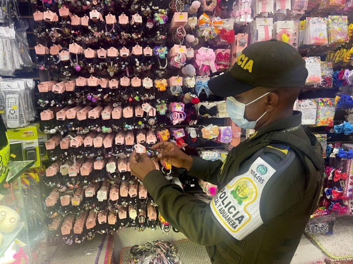 Decomisan 345 millones de pesos en mercancías de contrabando en Casanare