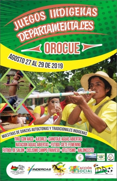 Inician los Juegos Indígenas Departamentales en Orocué