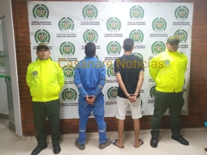 Capturados dos presuntos homicidas en Tauramena