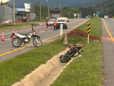 Accidente en la vía Yopal- Aguazul dejó dos motociclistas lesionados