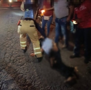 Una persona lesionada dejó siniestro vial en la vía Aguazul - Maní